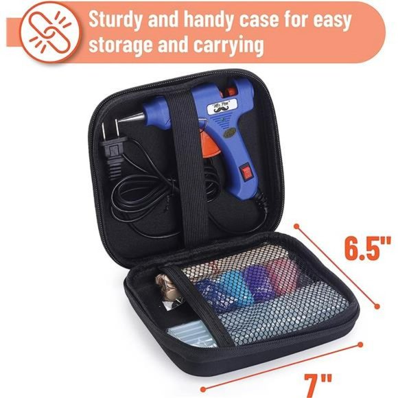 Mr. Pen Hot Glue Gun Kit with 20pcs Glue Gun Sticks and 20Wood Craft Sticks - Picture 6 of 7